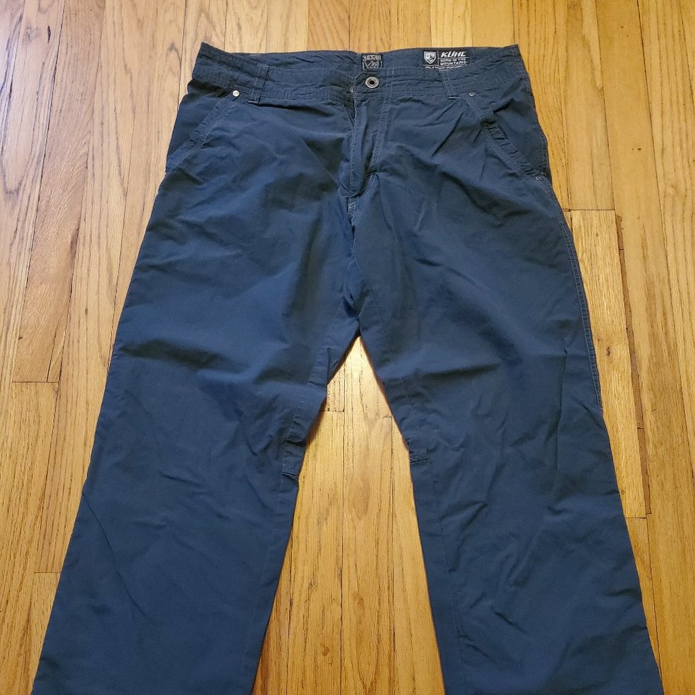 Men's Kuhl Konta Pant, Blue, 34W*30L, **EUC**